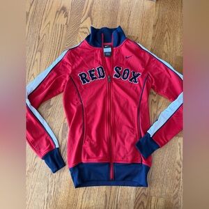 Nike Red Sox full Zip-Up Jacket size XS sports Boston MLB